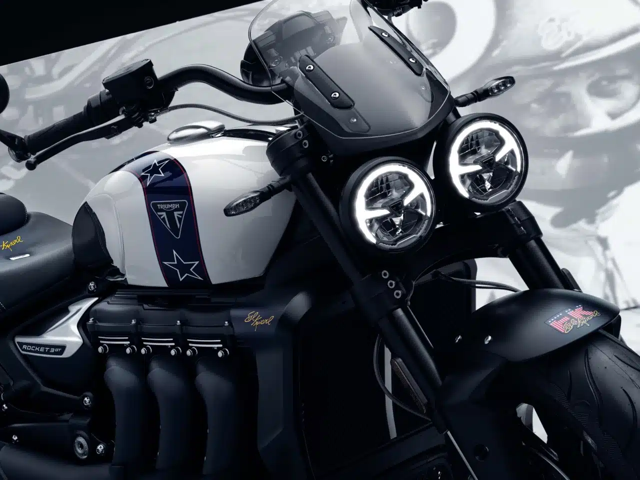Triumph Rocket 3 Evel Knievel - Foto ufficiali