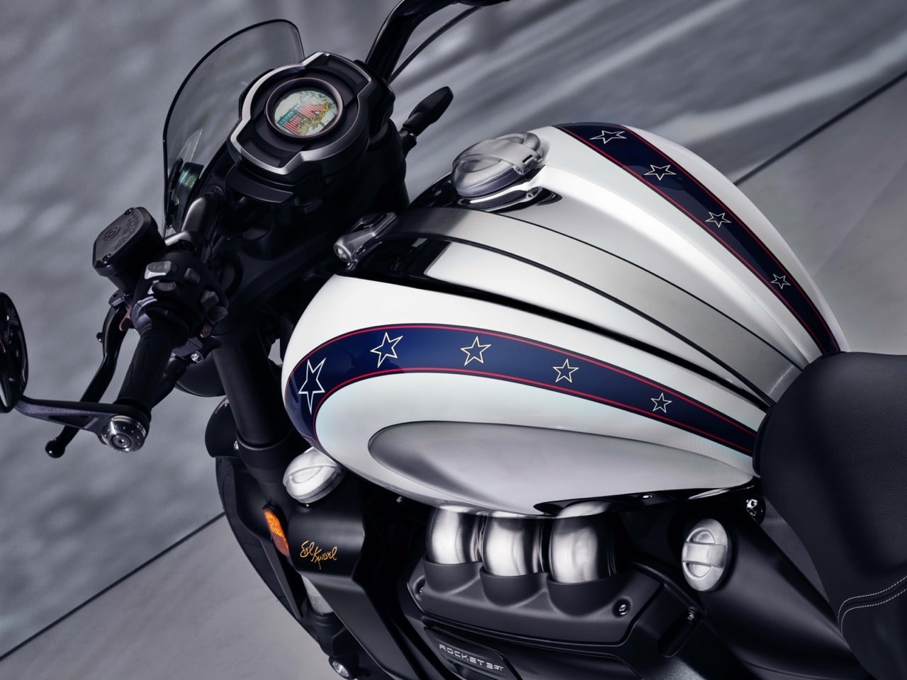 Triumph Rocket 3 Evel Knievel - Foto ufficiali
