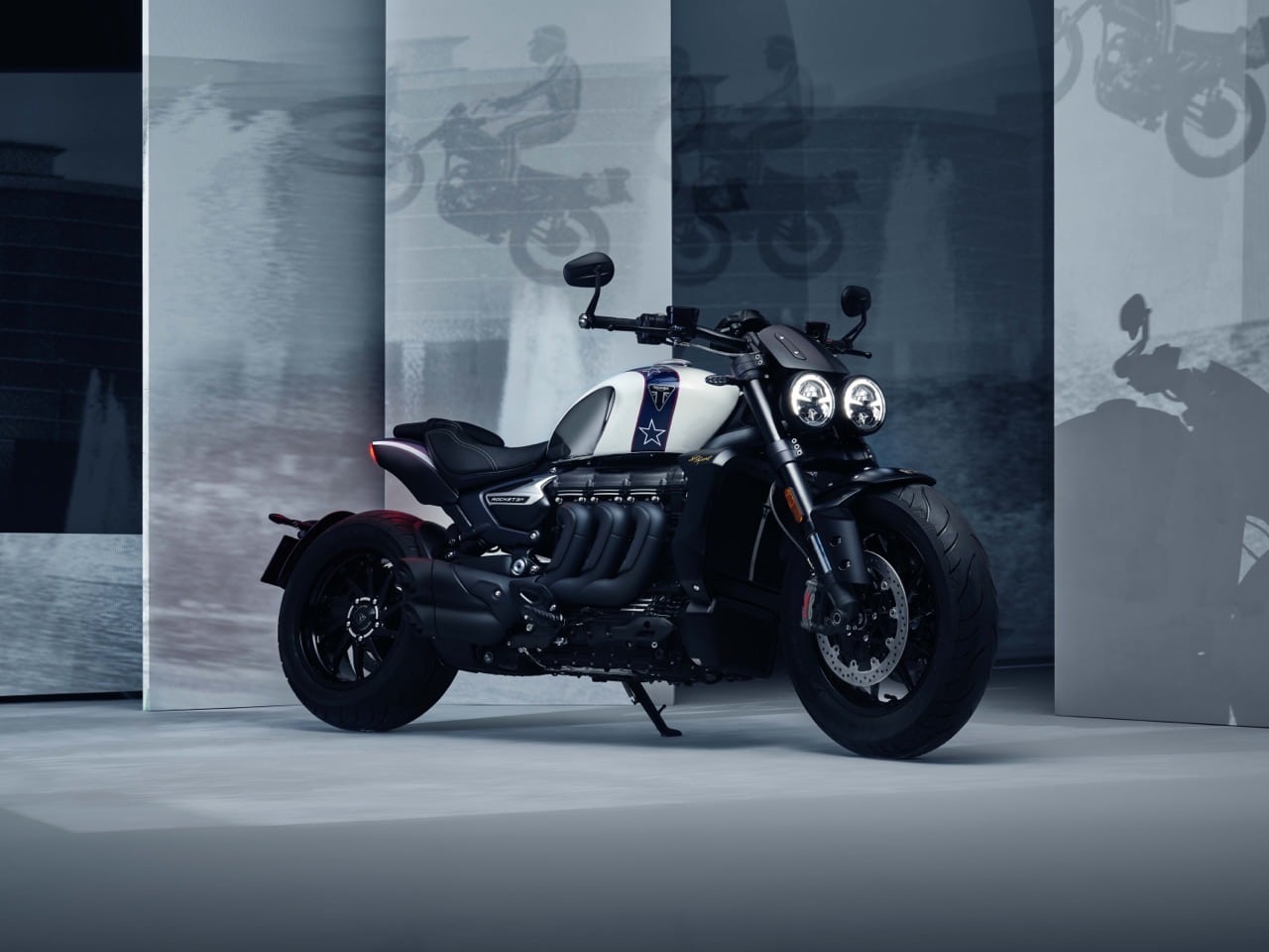 Triumph Rocket 3 Evel Knievel - Foto ufficiali