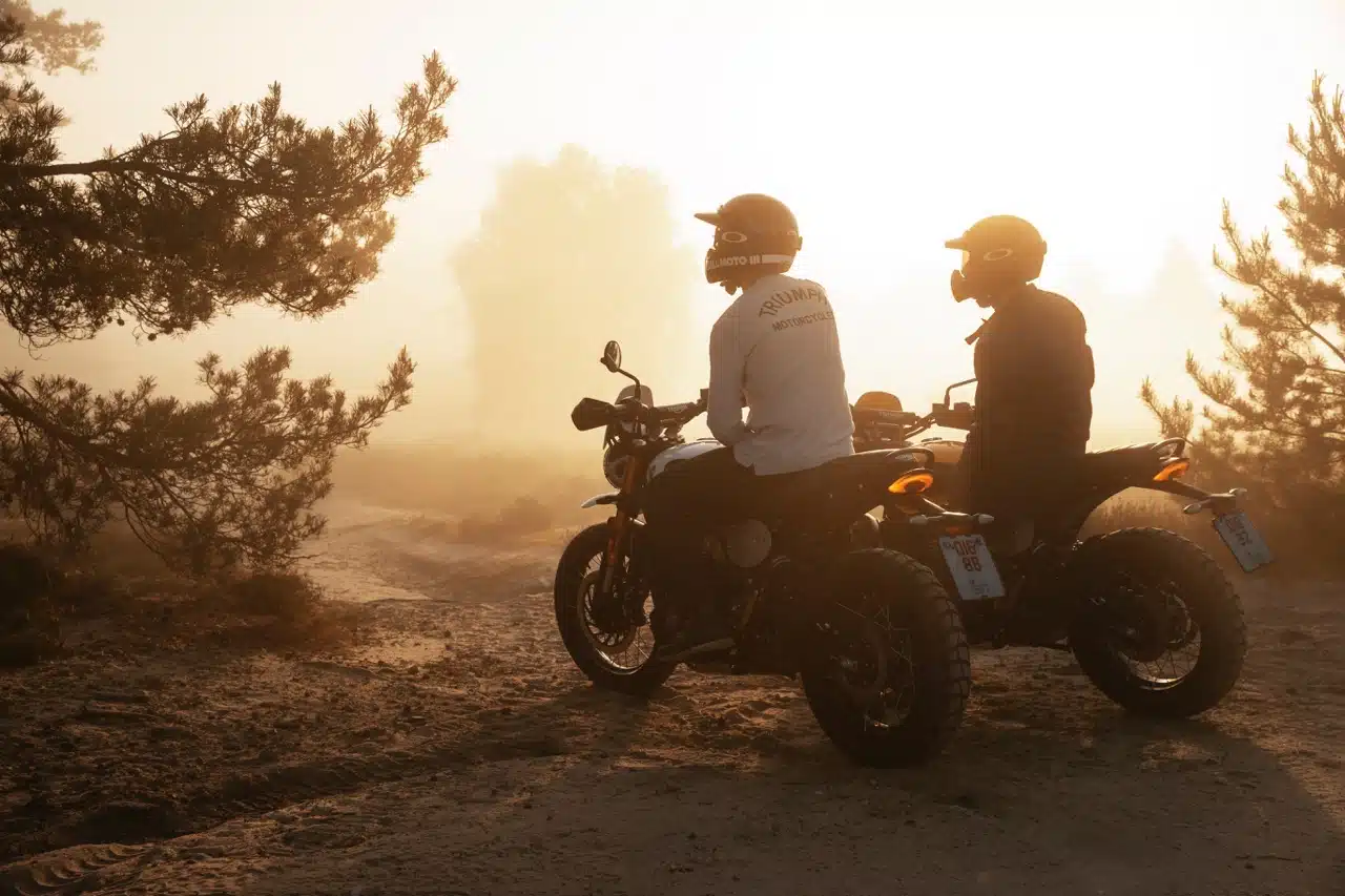 Triumph Scrambler 400 XC 2025 - Foto ufficiali