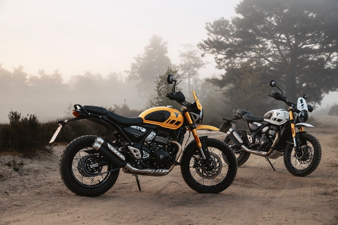 Triumph Scrambler 400 XC 2025 - Foto ufficiali
