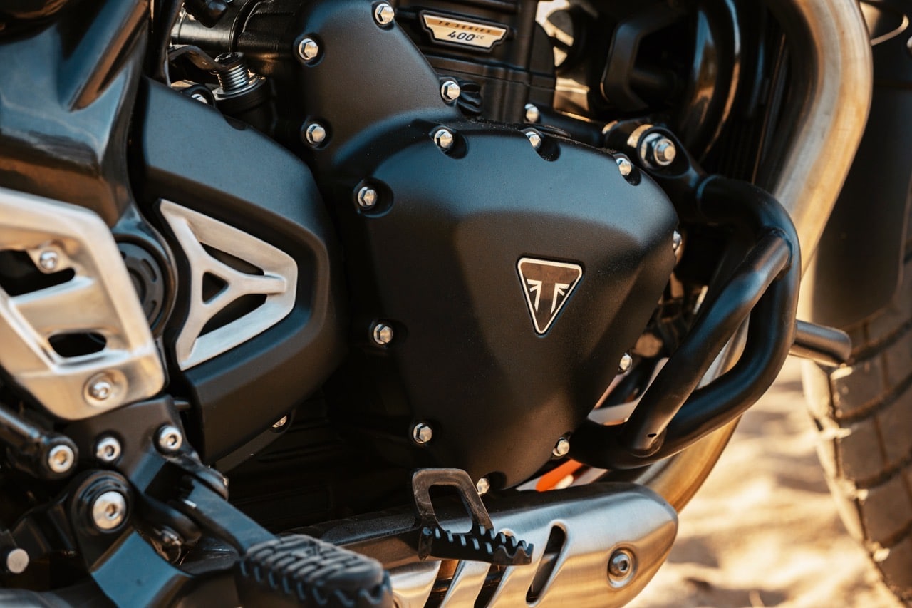 Triumph Scrambler 400 XC 2025 - Foto ufficiali