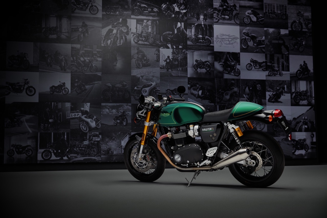 Triumph Thruxton Final Edition - Foto ufficiali