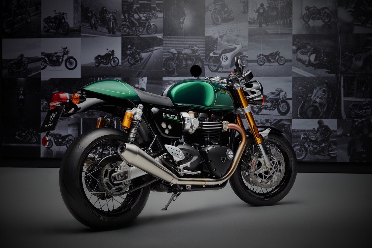 Triumph Thruxton Final Edition - Foto ufficiali