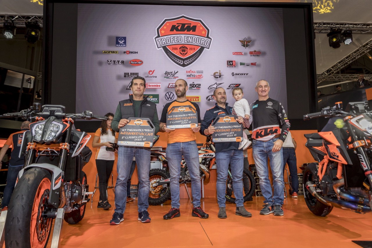 Trofeo Enduro KTM 2019 - premiazioni a EICMA 