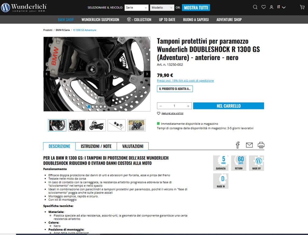 Wunderlich accessori moto - Dicembre 2024