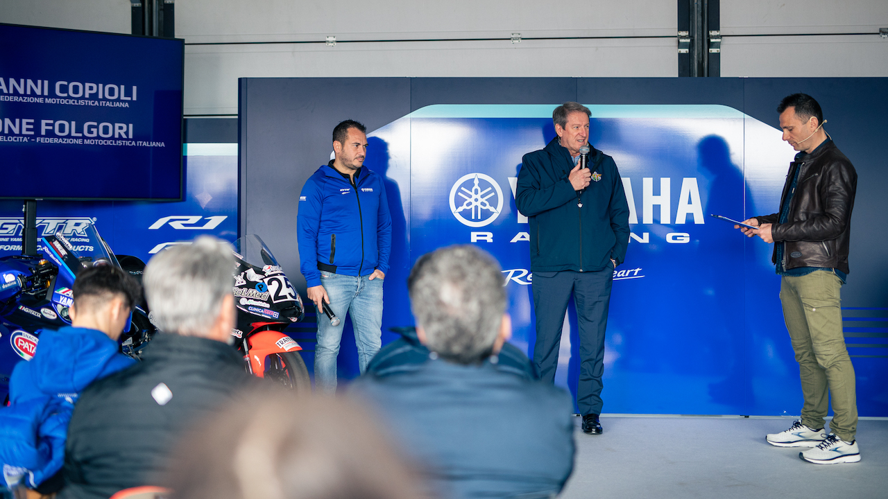 Yamaha - inaugurazione stagione racing 2022 