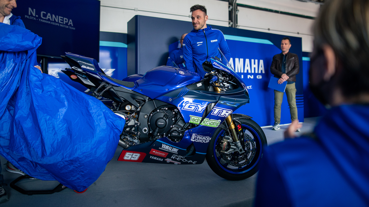 Yamaha - inaugurazione stagione racing 2022 