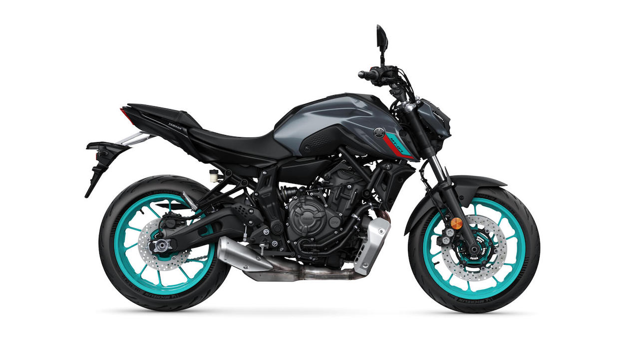 Yamaha MT-07 e MT-125 2023 