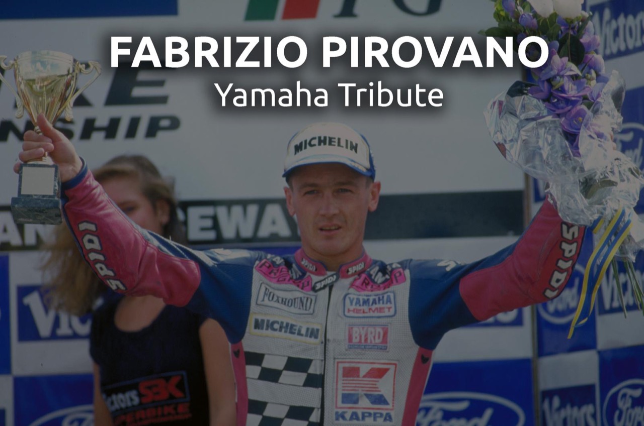Yamaha - ricordo di Fabrizio Pirovano e Piro Replica 
