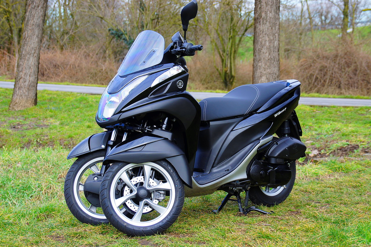 Yamaha Tricity, prova su strada 2015