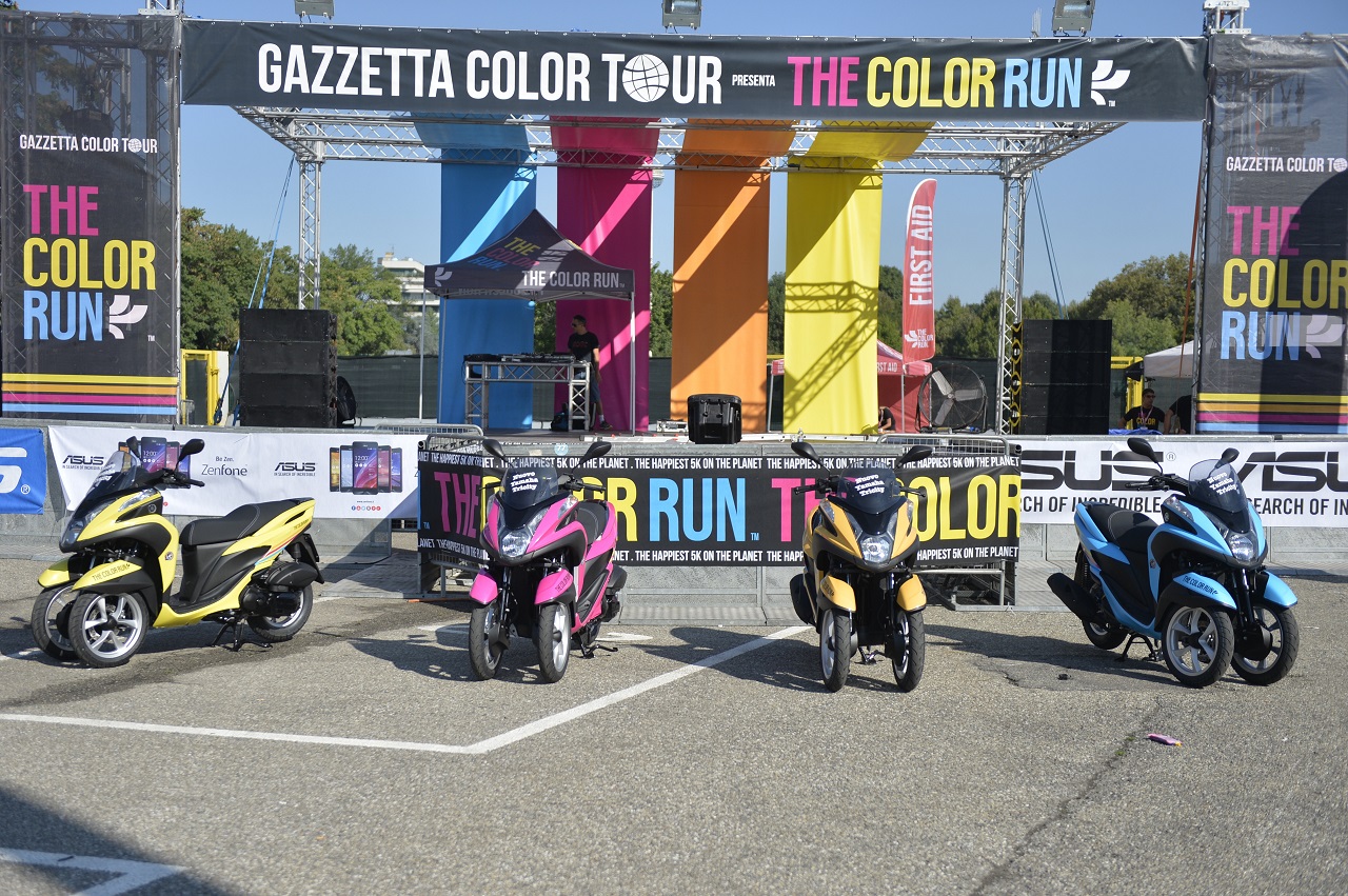 Yamaha Tricity The Colr Run 12.5.2015