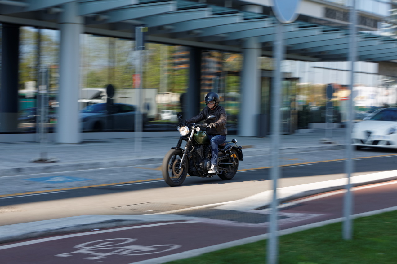 Yamaha XV 950 R Bobber Style - Prova  su strada