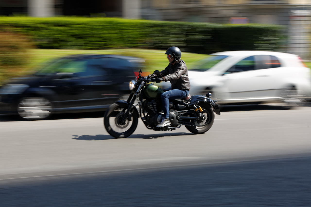 Yamaha XV 950 R Bobber Style - Prova  su strada