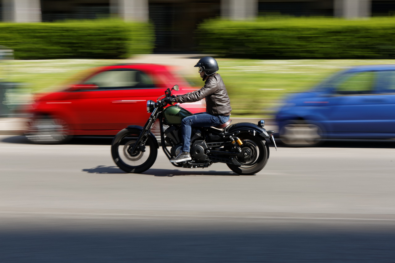 Yamaha XV 950 R Bobber Style - Prova  su strada