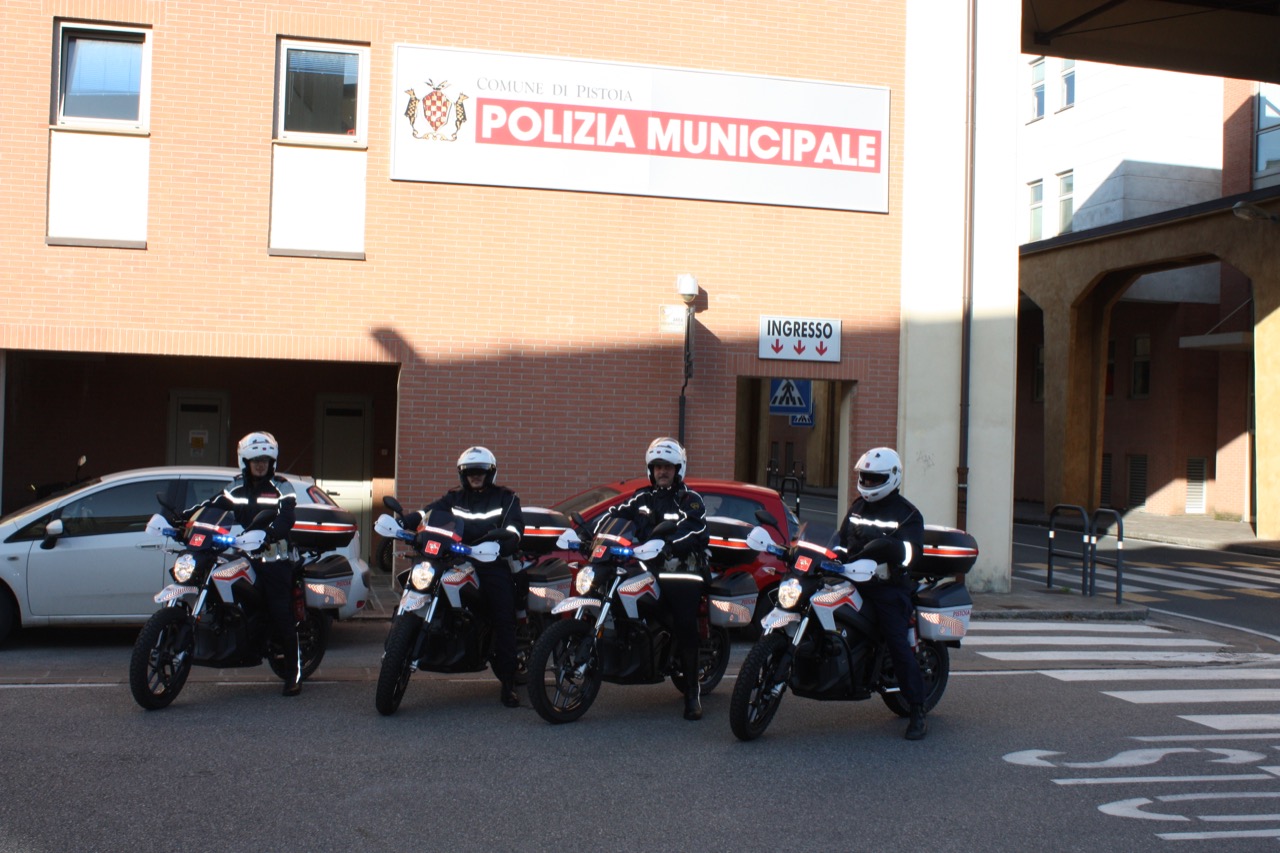 Zero DSR - esemplari nella flotta della Polizia Municipale di Pistoia  