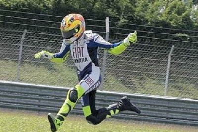 Valentino Rossi torna in pista a Misano dopo l’incidente