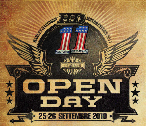Harley-Davidson vi invita all’Open Day del 25 e 26 settembre