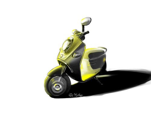 MINI, elektrische scooter op de Paris International Motor Show