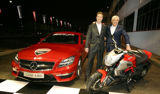 Motor Show 2010: Ducati e AMG insieme nello stesso stand Mercedes