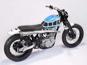 Yamaha SR500 D-Track, la personalizzazione di Jens vom Brauck