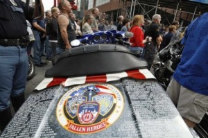 L’11 settembre 2001 commemorato dai motoclisti a New York
