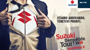 Suzuki Demo Ride Tour, ultimo weekend a Modena, Rimini e Pavia