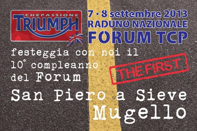 Al Mugello il primo raduno Forum Triumph Che Passione