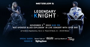 Steven Tyler padrino d’eccezione della Metzeler Legendary Knight