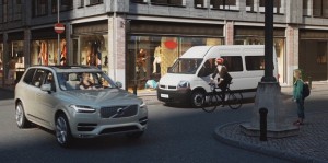 Volvo, de levensreddende app voor fietsers en motorrijders is geboren