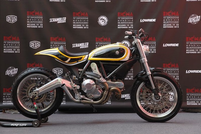 Ducati Scrambler by Radikal Chopper, la vincitrice del contest EICMA sarà una protagonista del 2015