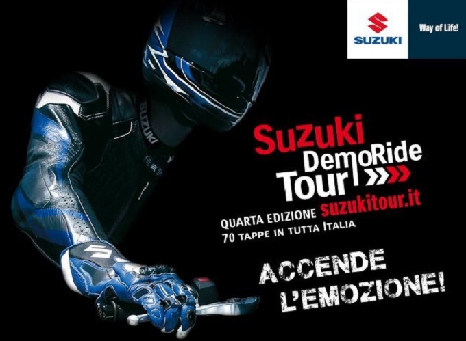 Suzuki DemoRide Tour 2015, si scende in pista a Gorizia, Frosinone, Venezia e Rieti