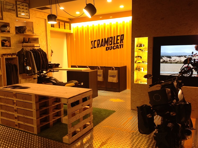 Scrambler Camp, Ducati apre il primo store dedicato alla Land of Joy