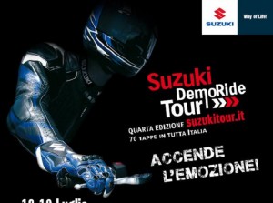 Suzuki DemoRide Tour 2015, questo week end grande spettacolo all’Autodromo di Imola