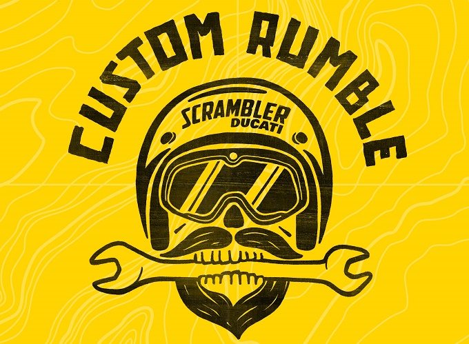 Ducati Scrambler Custom Rumble entra nel clou con l’unveil dei primi lavori