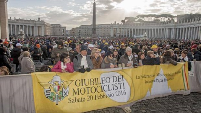 Giubileo dei motociclisti: giornata storica a San Pietro per la FMI