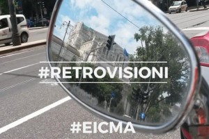 Eicma lancia #Retrovisioni