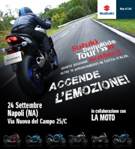 Suzuki DemoRide Tour, grande successo per l’edizione 2016