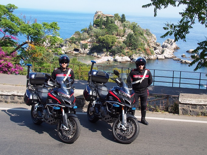 G7 di Taormina: debuttano le Ducati Multistrada 1200 a disposizione dei Carabinieri
