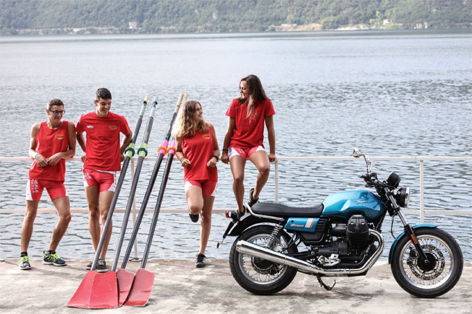 Moto Guzzi e la Canottieri Moto Guzzi, rinnovata storica collaborazione