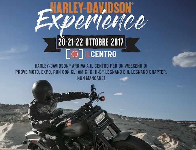 Harley-Davidson e Il Centro insieme per un weekend di motori e shopping