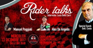Poggiali, De Angelis e il Dottor Costa si raccontano a Rider Talks