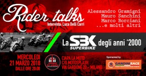 Ciapa La Moto presenta “Rider Talks Superbike Italia anni 2000”