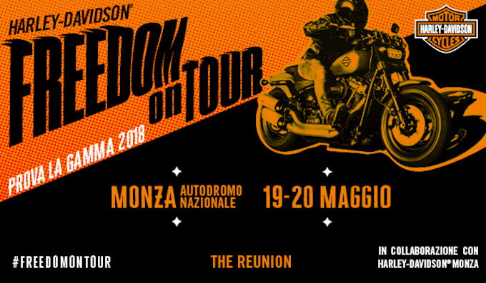 Harley-Davidson a The Reunion con eventi, spettacoli e demo rides