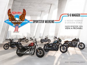 Harley-Davidson: spazio allo Sportster Weekend