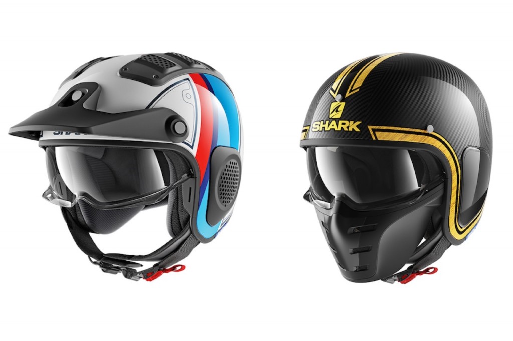 Shark Helmets: S-Drak e X-Drak, stile retrò e tecnologia 2.0