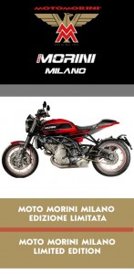 Limited edition per Moto Morini