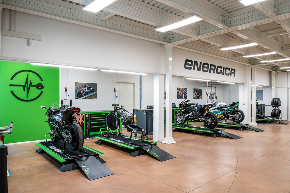 Energica inaugura il nuovo Sport Production Dept