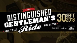 Triumph è main sponsor della Distinguished Gentleman’s Ride 2018