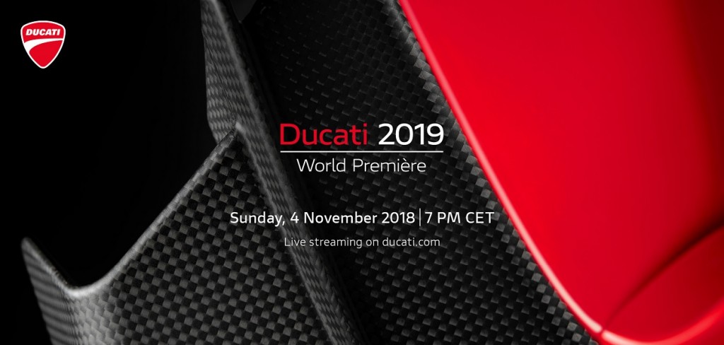 Ducati World Première 2019, many highly anticipated new features ready to be revealed